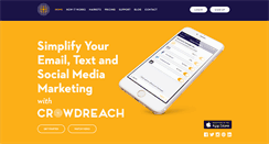Desktop Screenshot of crowdreach.com